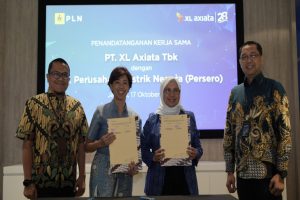 Dukung Pemanfaatan Energi Hijau untuk Keberlanjutan PLN-XL Axiata Kerja Sama Pasokan Listrik dan Penggunaan Energi Terbarukan