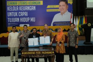 UPGRIP dan Komunitas TDA Gelar Seminar Literasi Keuangan untuk Mahasiswa Sekota Palembang