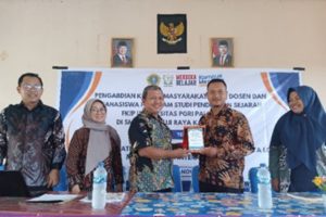 Dosen dan Mahasiswa Pendidikan Sejarah UPGRIP Gelar PkM di SMAN 1 Mesuji OKI