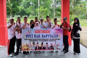 Resmi Dilepas, NPCI Banyuasin Siap Ikuti Peparpeprov Sumsel 2024