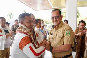 Sukses di Peparnas XVII, Kontingen NPCI Sumsel Disambut Sekda Sumsel