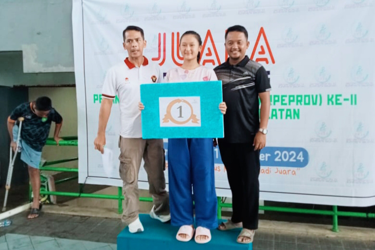 NPCI Palembang Berhasil Raih Enam Medali di Peparpeprov II Sumsel