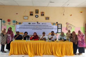 Dosen dan Mahasiswa Penjas UPGRIP Gelar PkM di SMAN 1 Muara Enim