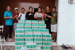 Kapolrestabes Palembang Berikan 100 Bingkisan IdulFitri ke NPCI Sumsel