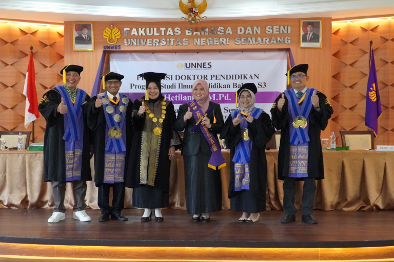 Warek I UPGRIP Dessy Wardiah Jadi Penguji Eksternal S-3 di UNNES dan UM