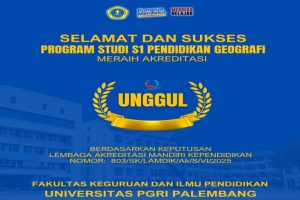 Terus Melaju Dengan Mutu, Prodi Pendidikan Geografi FKIP UPGRIP Raih Akreditasi Unggul