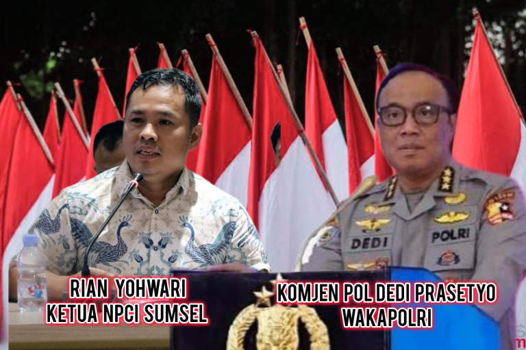 Ketua NPCI Sumsel Ucapkan Selamat atas Penunjukan Komjen Dedi Prasetyo, Pembina NPC Indonesia Jadi Wakapolri