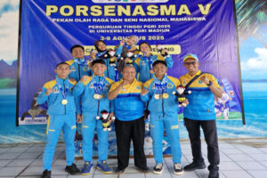 Prestasi Gemilang! UPGRIP Koleksi 13 Medali Renang di PORSENASMA 2025