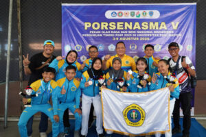 Cabor Karate Sumbang 5 Medali, UPGRIP Kian Kokoh sebagai Kampus Berprestasi di Ajang PORSENASMA 2025