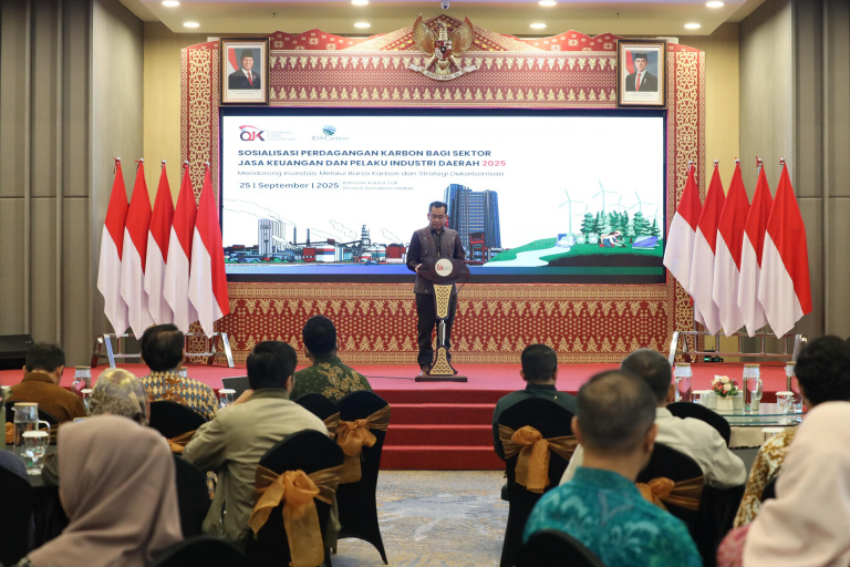 Dorong Investasi Melalui Bursa & Strategi Dekarbonisasi, OJK Sumsel Gelar Sosialisasi Perdagangan Karbon Bagi Sektor Jasa Keuangan & Pelaku Industri Daerah