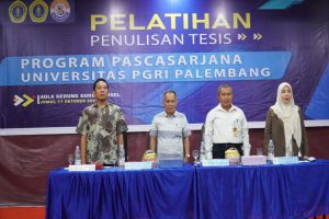 Pascasarjana UPGRIP Gelar Pelatihan Penulisan Tesis, Dorong Mahasiswa Tepat Waktu Selesaikan Studi