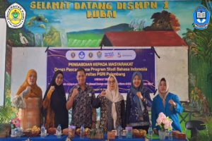 Revitalisasi Cerita Rakyat: Dosen Pascasarjana UPGRI Palembang Tanamkan Literasi Budaya di SMPN 1 Lubai Muara Enim