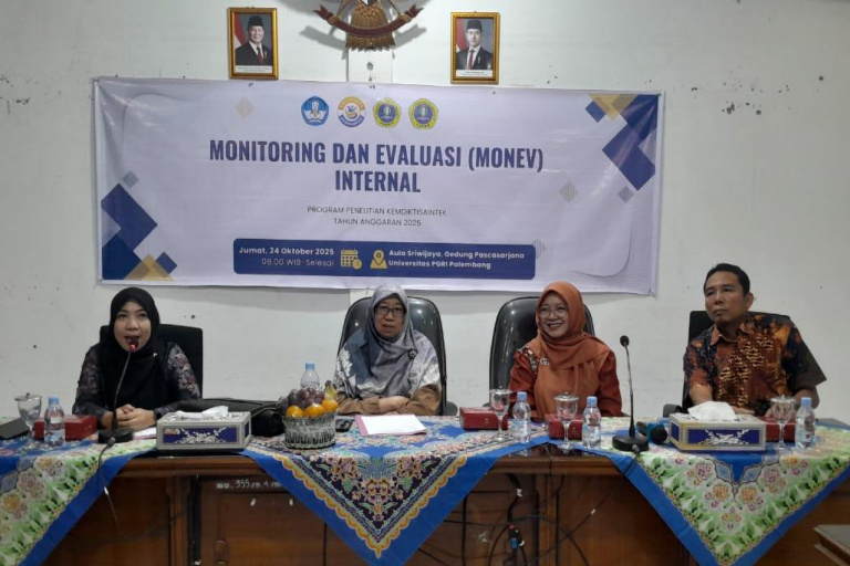 LPPkM UPGRIP Gelar Monev Internal Program Penelitian Hibah BIMA Kemdiktisaintek 2025