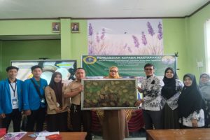 Prodi Biologi SAINTEK UPGRIP Kenalkan Bioenterpreneur Ecoprint kepada Siswa SMA Negeri 1 Indralaya