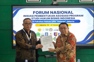 UPGRIP Sebagai Salah Satu Pendiri Asosiasi Program Studi Hukum Bisnis Indonesia