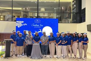 Gemerlap Biru di Aryaduta Palembang Warnai Pembukaan Perayaan Akhir Tahun 2025