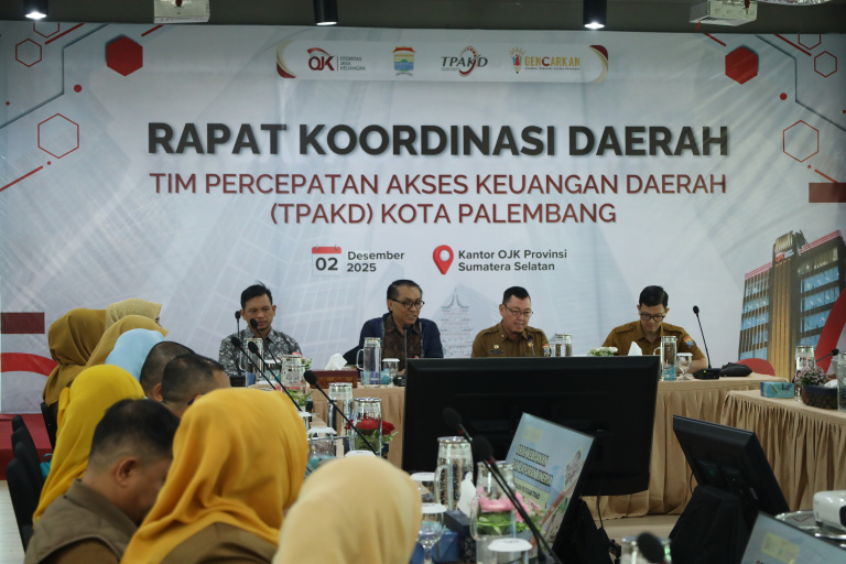 Kolaborasi OJK–Pemkot Palembang: Mengakselerasi Inklusi Keuangan Menuju Kota yang Lebih Sejahtera