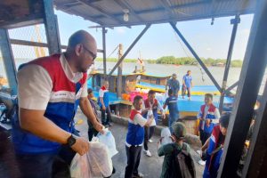 Jangkau Langsa, PGN Tempuh Jalur Laut untuk Evakuasi, Distribusi Logistik dan Membuka Komunikasi di Titik Terisolasi