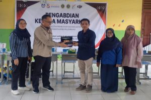 FPK UPGRIP Edukasi Siswa Makarti Jaya Soal Sampah Pesisir