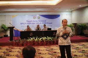 Rektor UPGRIP Didaulat Menyampaikan Best Practice pada Rapat Kerja Nasional BPLP PGRI dan YPLP PGRI Pusat