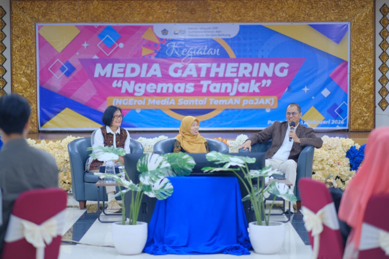 Media Gathering “Ngemas Tanjak”, Perkuat Sinergi Kanwil DJP Sumsel dan Kep. Babel Bersama Insan Media
