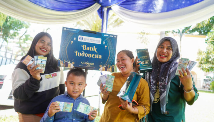Jelang Lebaran, BI Sumsel Gelar Kas Keliling SERAMBI 2026 di Masjid Agung Palembang