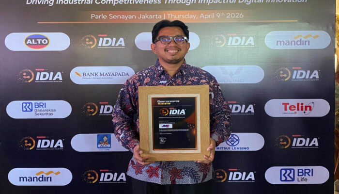 JNE Raih Penghargaan di Indonesia Digital Innovation Awards 2026