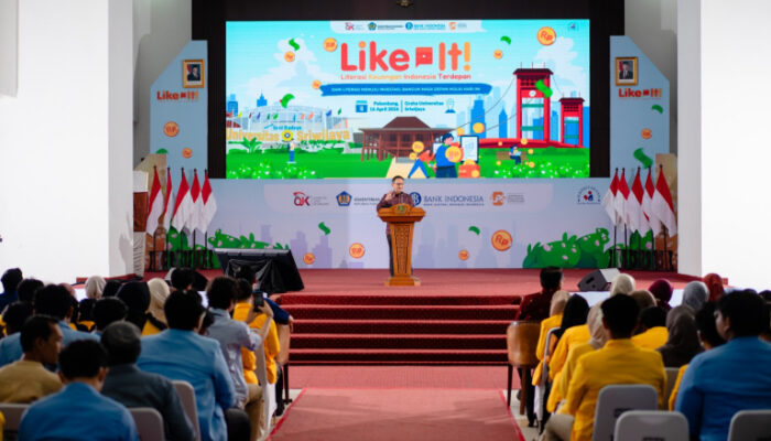 LIKE IT 2026 Series #1 Resmi Dibuka di Palembang, BI Dorong Generasi Muda Melek Investasi Sejak Dini