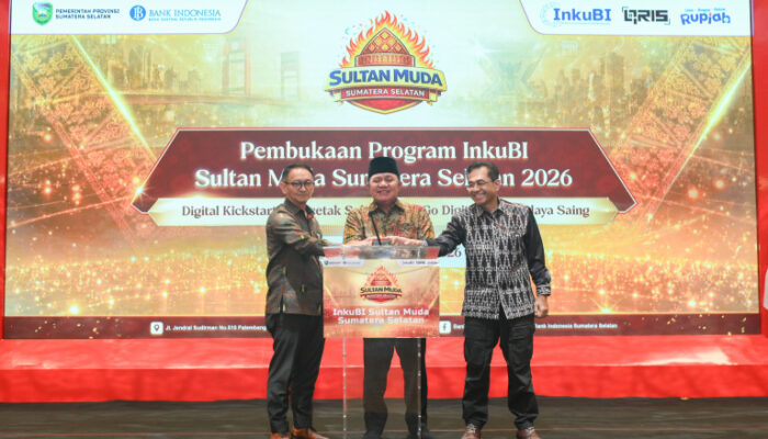 Bank Indonesia dan OJK Dorong UMKM Go Digital lewat InkuBI Sultan Muda 2026 di Sumsel
