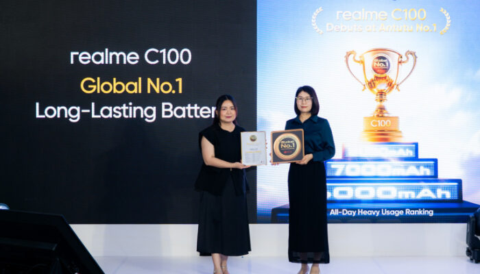 realme C100 Buka Era Baru Daya Tahan Ekstrem dengan 8000mAh Durable Champion, Siap Rilis 7 Mei