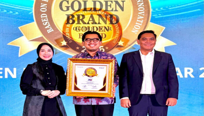 JNE Raih Penghargaan Golden Brand of The Year dan Digital Popular Brand Award 2026
