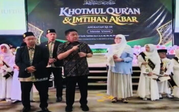 Tangis Haru Warnai Khotmul Qur’an dan Imtihan Akbar Ummi Palembang, Gubernur Sumsel Apresiasi Generasi Hafiz