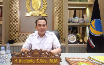 NasDem Sumsel Luruskan Status Edison: Bukan Kader, Murni Birokrat yang Diusung Bersama PDIP dan Golkar