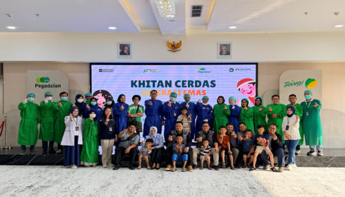 Pegadaian Gelar Khitan Cerdas Generasi Emas, 150 Anak Ikuti Khitan Gratis di Palembang