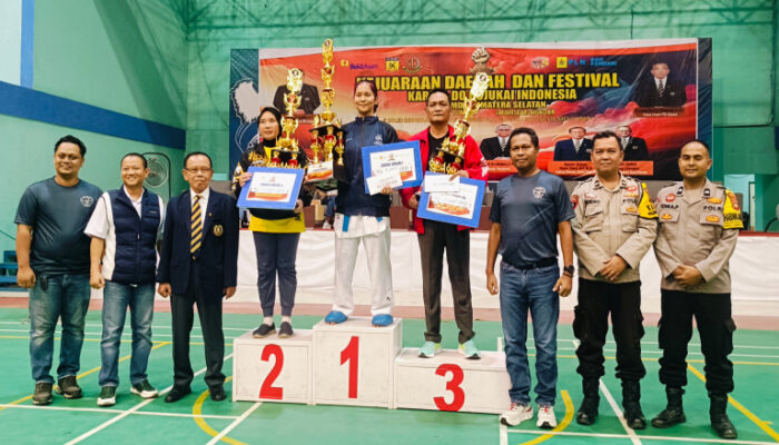 Kejurda & Festival Gojukai Sumsel 2026 di Tanjung Enim Resmi Ditutup, Dojo Porsiba Bukit Asam Sabet Juara Umum