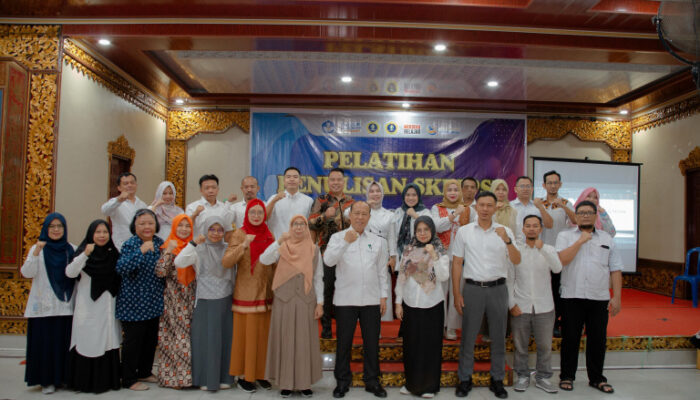 Percepat Kelulusan Mahasiswa, FKIP Universitas PGRI Palembang Gelar Pelatihan Skripsi untuk 1.211 Peserta