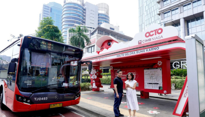 Dukung Mobilitas Masyarakat, CIMB Niaga Hadirkan Pengalaman OCTO di Halte GBK dan Beragam Solusi Digital