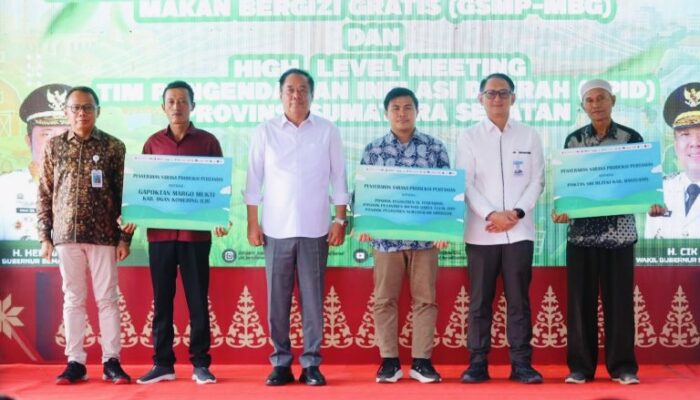 Pemprov Sumatera Selatan, Bank Indonesia, dan DJPb Luncurkan Ekosistem Rantai Pasok GSMP–MBG untuk Perkuat Ketahanan Pangan dan Pengendalian Inflasi