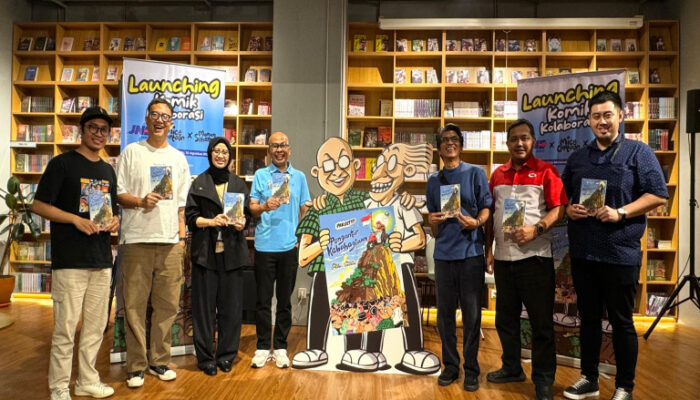 JNE dan Penerbit GRASINDO Luncurkan Komik Pengantar Kebahagiaan, Mengangkat Kisah Para Kurir yang Menghubungkan Kebahagiaan