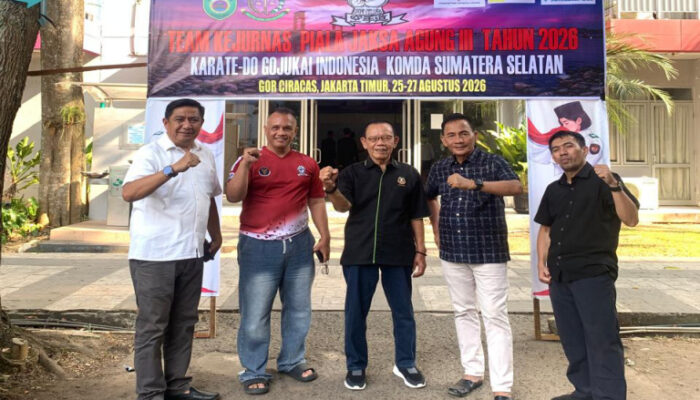 Jelang Kejurnas Piala Jaksa Agung RI, 45 Atlet Gojukai Sumsel Jalani Training Camp di JSC