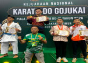 Tampil Perkasa di Jakarta, Gojukai Sumsel Raih 8 Medali di Hari Pertama Kejurnas Piala Jaksa Agung RI
