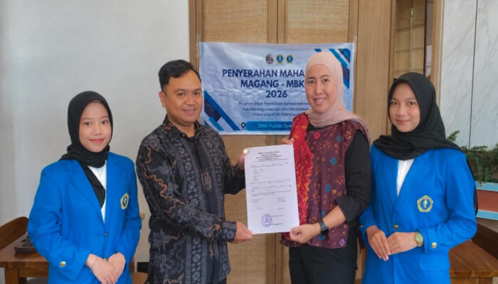 Mahasiswa PBI UPGRIP Asah Skill Public Speaking Lewat Magang Profesional