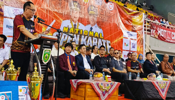 Sukses Digelar, Shiroite Sumsel Hadirkan National Karate Open Championship Piala Wagub Sumsel, Diikuti 1.500 Atlet