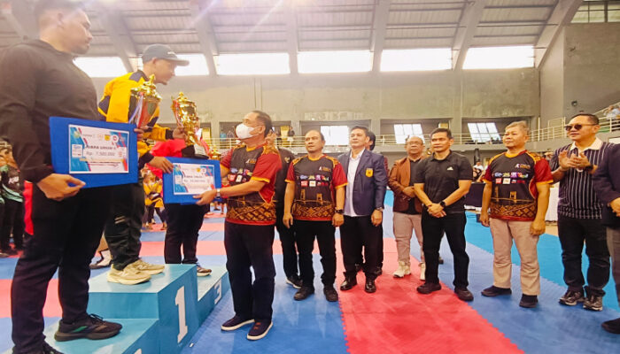 Apresiasi Para Juara, National Karate Open Championship Piala Wagub Sumsel Salurkan Rp32,5 Juta