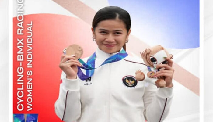 Perkuat Tim Indonesia, Atlet Sepeda Sumsel Jasmine Raih Perunggu Asian Games 2026 di Jepang
