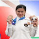 Perkuat Tim Indonesia, Atlet Sepeda Sumsel Jasmine Raih Perunggu Asian Games 2026 di Jepang