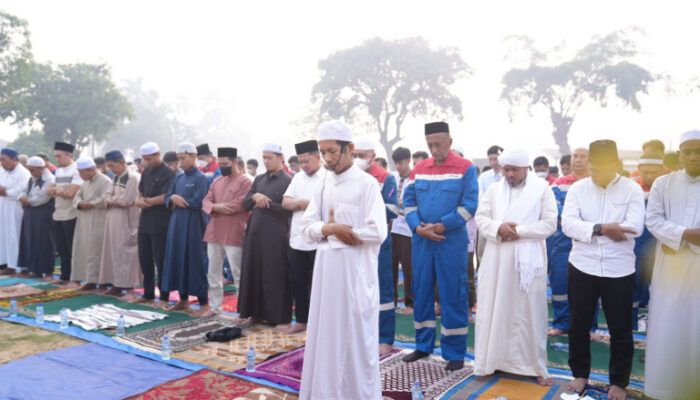 Kilang Plaju Satukan Doa dan Ikhtiar Lahir Batin melalui Sholat Istisqa di Tengah Kemarau