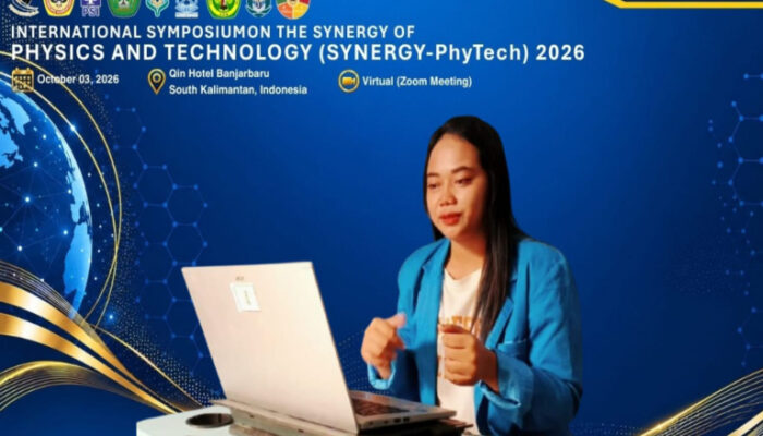 Tiga Mahasiswa Fisika UPGRIP Go International, Bawa Riset Bio-Battery ke SYNERGY-PhyTech 2026