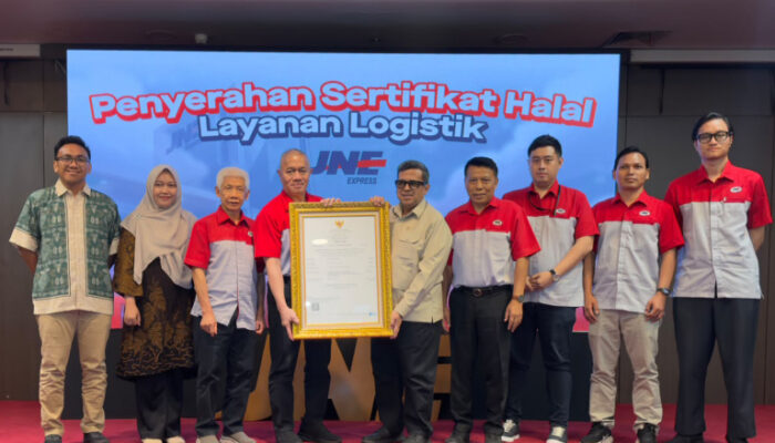 JNE Raih Sertifikasi Halal untuk Layanan Logistik dari BPJPH, Perkuat Standar Layanan Terpercaya