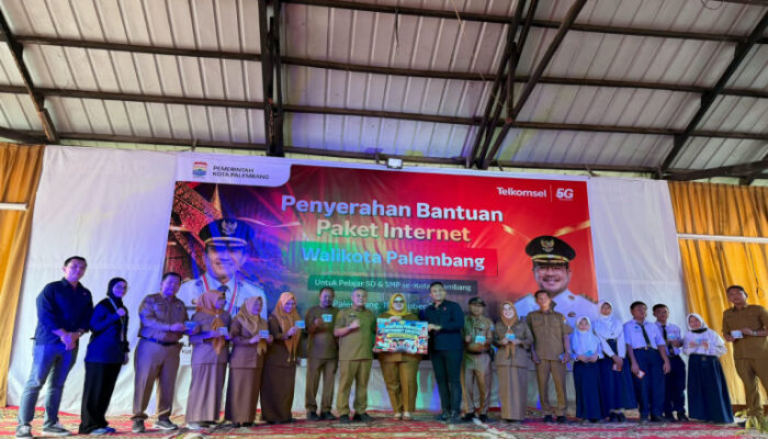Pemkot Palembang Gandeng Telkomsel, 4.000 Siswa Kurang Mampu Dapat Kuota Internet Gratis untuk PJJ
